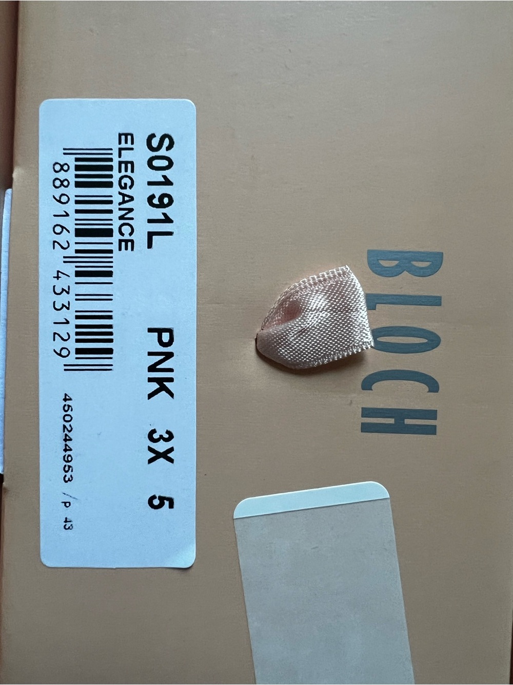 Bloch Elegance 5 xxx pointe shoes